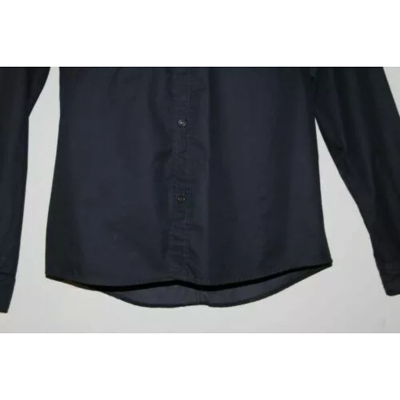 APC MEN’S BLACK RUE MADAME PARIS MILITARY SHIRT SM - Picture 3 of 9